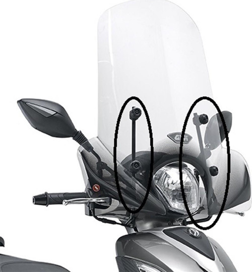 A7054A SYM SYMPHONY ST 200 (10-19) Rüzgar Siperlik Bağlantısı