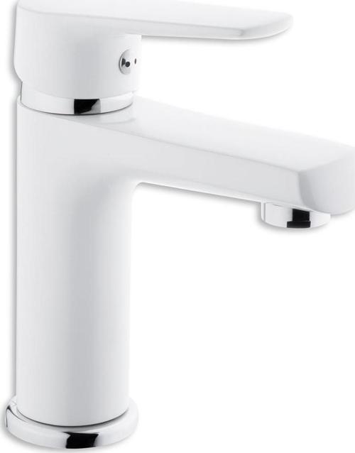 Zenn Banyo Lavabo Bataryası Musluk Beyaz
