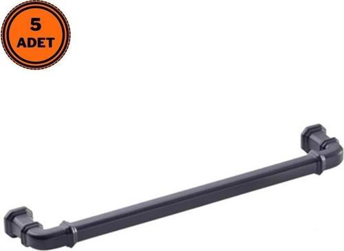 5 Adet Doğanlar Gusto 128 mm Mobilya Kulp Mat Siyah