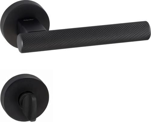 Bont Lüx Rozetli Wc Kapı Kolu Mat Siyah