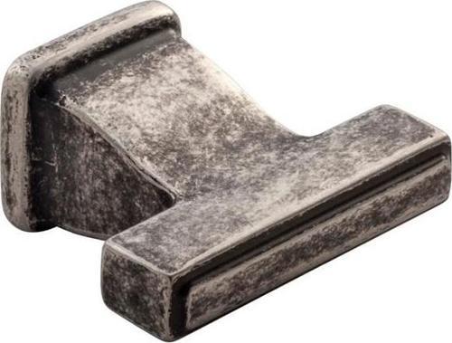 Techno Tek Vidalı Düğme Mobilya Kulp Antik Gümüş