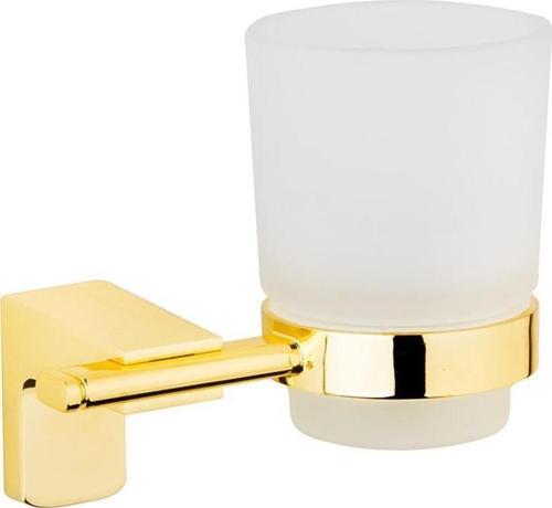Premium Serisi Banyo Diş Fırçalık Paslanmaz Altın