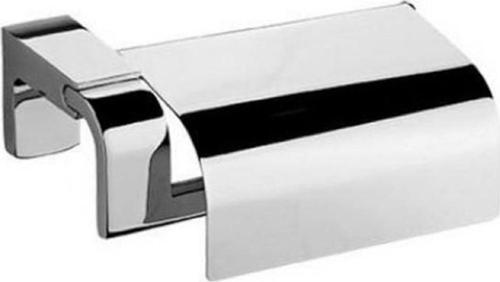 Premium Serisi Banyo Kapaklı Wc Tuvalet Kağıtlığı Krom