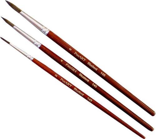 Sulu Boya Fırçası Samur Sivri Uçlu 110-3