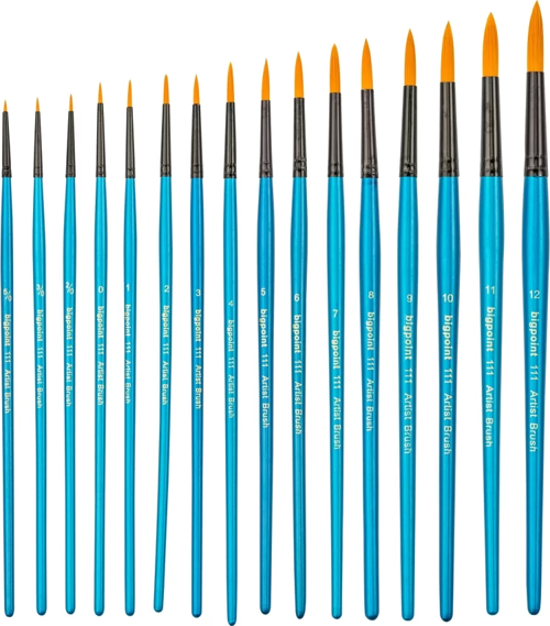 111 Serisi Golden Sentetik Kıl Yuvarlak Fırça No: 0