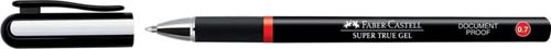 FABER-CASTELL SÜPER TRUE GEL İMZA KALEMİ KIRMIZI (549121)
