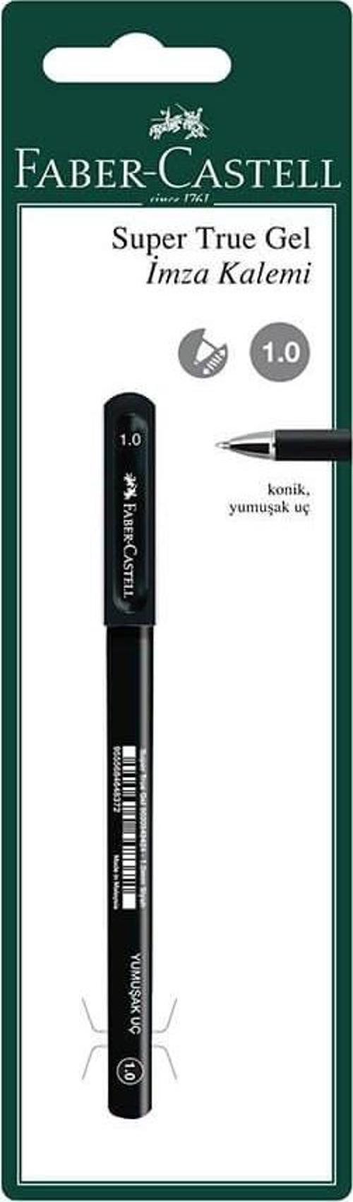 Faber-Castell True Gel İmza Kalemi Siyah Blister Ambalaj