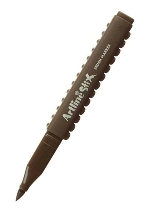 ETX-200 STİX DRAWİNG PEN KEÇE UÇLU ÇİZİM KALEMİ 0.5mm KOYU KAHVERENGİ