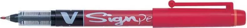 V-Signpen İmza Kalemi Kırmızı