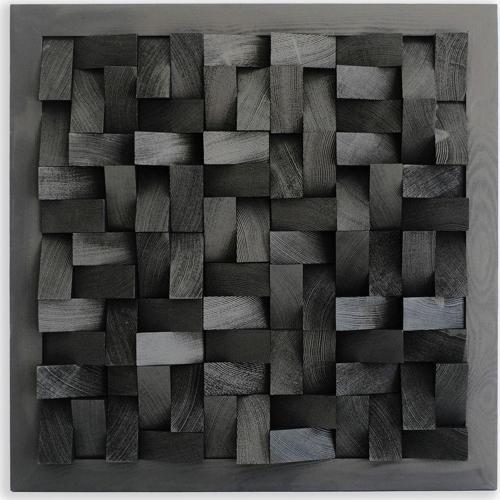 Cosmos 60X60Cm El Yapımı Ahşap Çerçeveli Mozaik Ahşap Duvar Tablosu