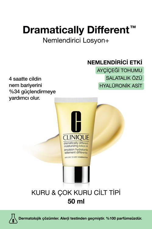 Dramatically Different™ - Çok Kuru/kuru Cilt Tipi Için Nemlendirici Losyon 50ml