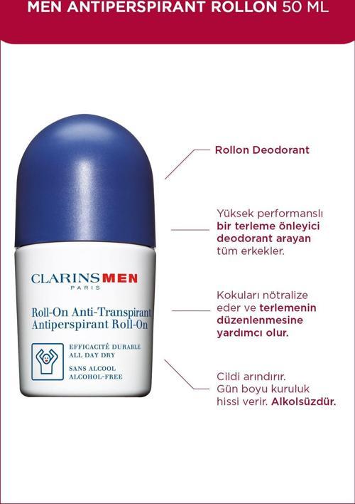 Men Antiperspirant Roll-On 50 Ml Erkek Deodorant Roll-On