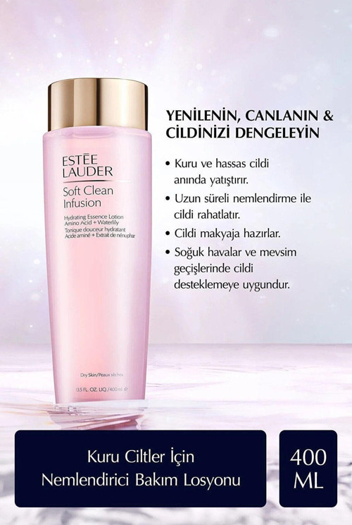 Soft Clean Infusion Losyon(Nemlendirir&Yatıştırır) 400 Ml,,Mrcle2509049
