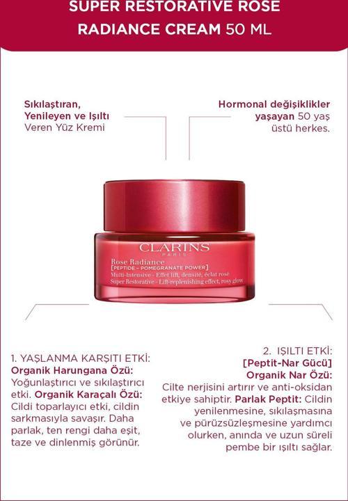 Super Restoratıve Rose Radıance Cream 50 Ml- Pembe Tonlu Yaşlanma Karşıtı Gündüz Kremi