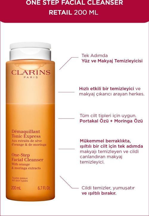 Tek Adımda Makyaj Temizleyici 200 Ml