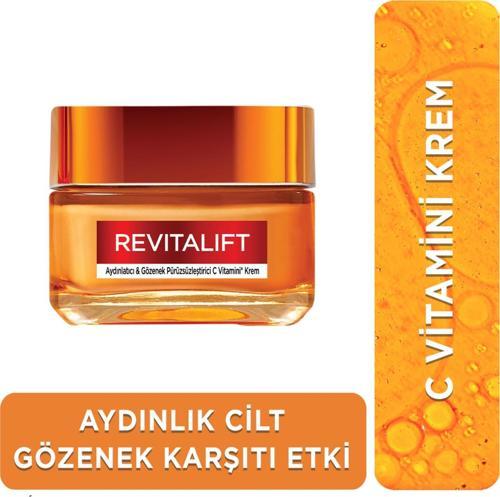 Revitalift Clinical Aydınlatıcı & Gözenek Pürüzsüzleştirici C Vitamini Krem 50 ml