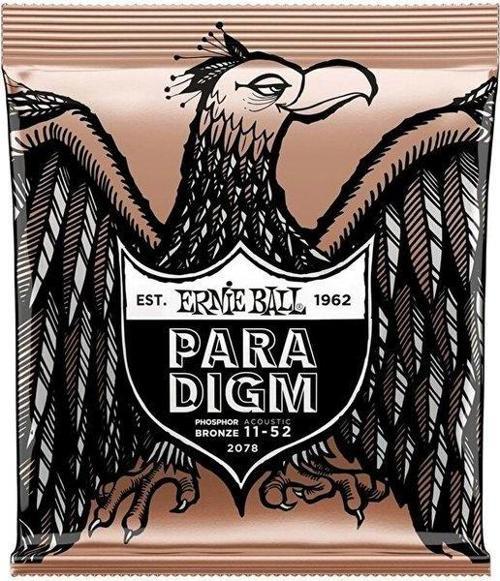 P02076 Paradigm Medium Light Fosfor Bronz 12-54 Akustik Gitar Tel Seti