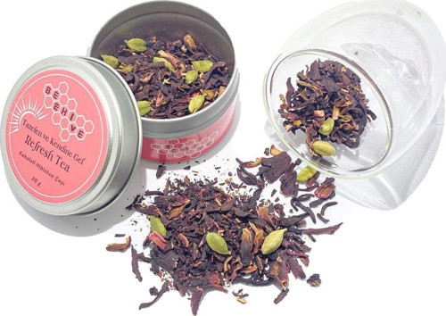 Guruyemisbox Beehive Refresh Tea Bitki Çayı 25 gr. Enerji Çayı Bitki Çayı 25 gr. Gurme Bitki Çayı