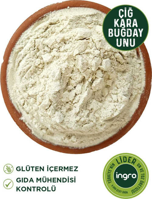 İn gr.o Glutensiz Çiğ Karabuğday Unu 500 gr. ( gr.eçka Unu)