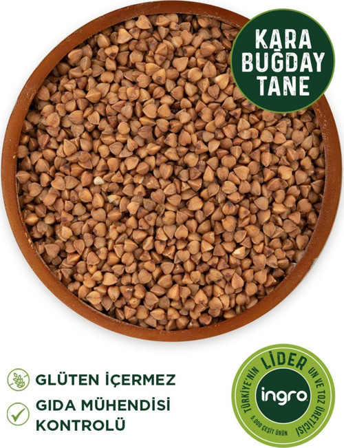 İn gr.o Glutensiz Kavrulmuş Karabuğday ( gr.eçka) 1000 G
