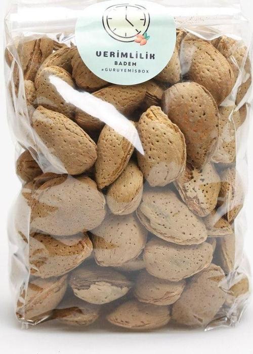 Badem 0,5 kg Diş Badem Kabuklu Kuruyemiş