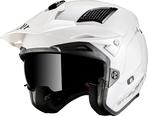 Jet District Sv Solid Gloss A0 Açık Motosiklet Kaskı