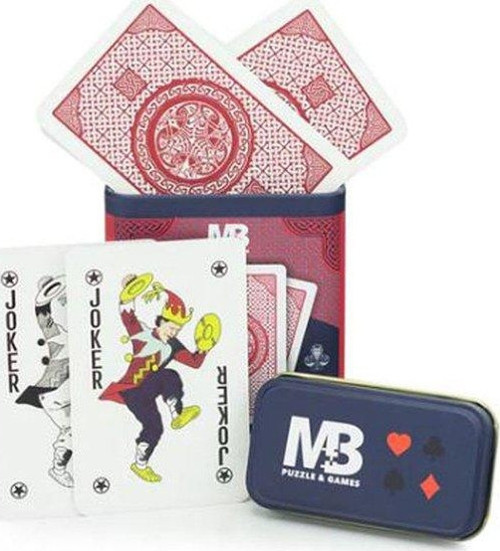 Metal Kutulu Kırmızı İskambil Kağıdı