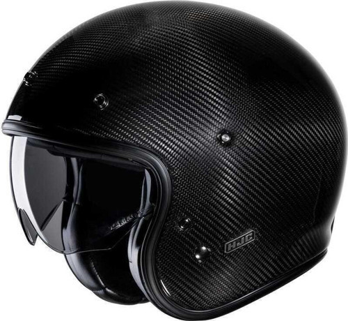 V31 Karbon Siyah Açık Kask