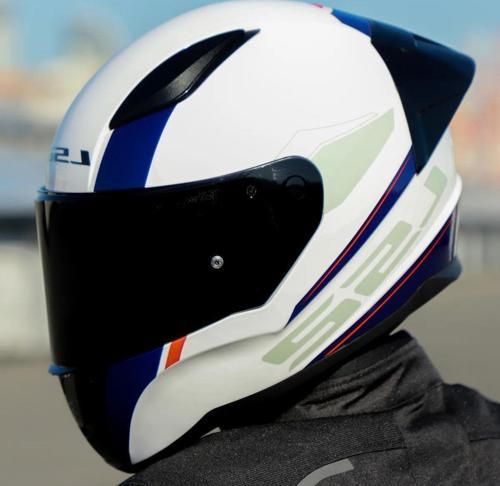 Rapid 2 Driveway Race Full Face Motosiklet Kaskı Yarış Spoiler +  Şeffaf + Siyah Vizörlü