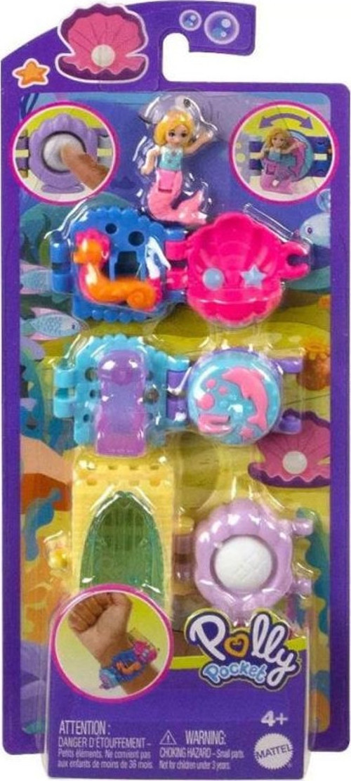 Hkv67 Polly Pocket Bileklik Olabilen Sevimli Oyun Setleri