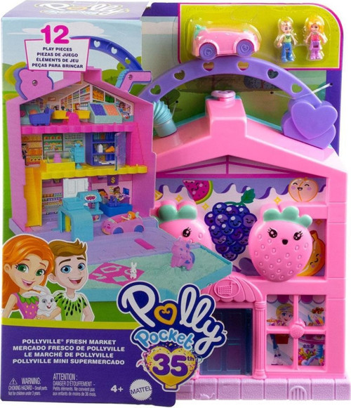 Hrd45 Polly Pocket Eğlenceli Market Oyun Seti