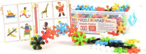471 Mozaik Kutulu Puzzle Orta (140Pcs)