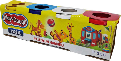 Büyük 4 Parça Oyun Hamuru