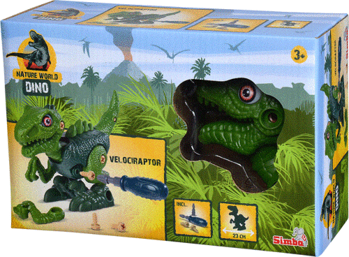 104342504 Dinozor Montaj 3 Asorti - Simba