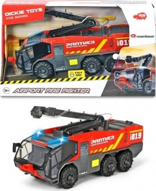 203714012038 Dickie Sesli Ve Işıklı Havaalanı İtfaiye Aracı 24 Cm