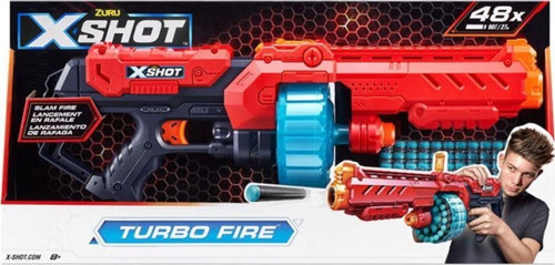 36270 Zuru X-Shot Silah Sünger Atan Excel -Turbo Fire 48 Mermili -Sunman