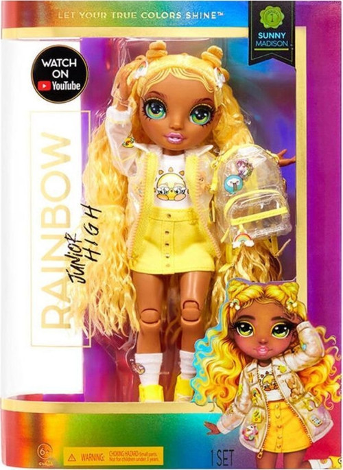 579977 Rainbow High - Sunny Madison - Junior High 1. Seri +3 Yaş