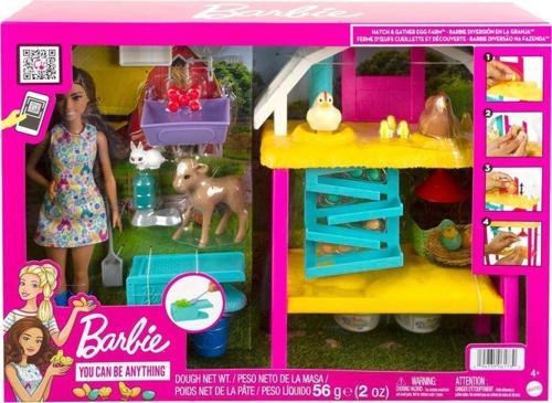 Hgy88 Barbie Eğlenceli Çiftlik Hayatı Oyun Seti