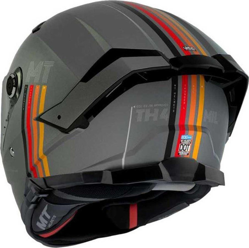 Thunder 4 Sv Mil C2 Full Face Motosiklet Kaskı