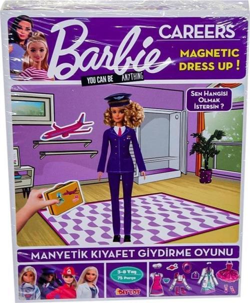 1918 Dıytoy Barbie Careers Manyetik Kıyafet Giydirme Oyunu / 3-8 Yaş