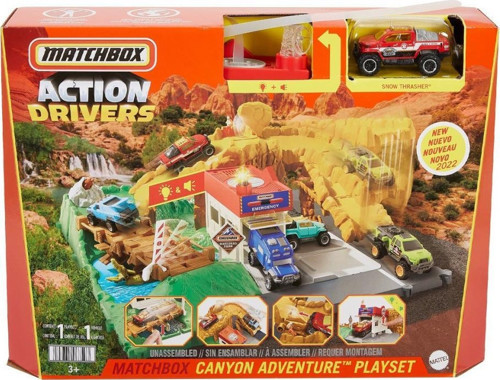 Hbd74 Matchbox™ Aksiyon Sürücüleri İtfaiye Kurtarma Ekibi Oyun Seti