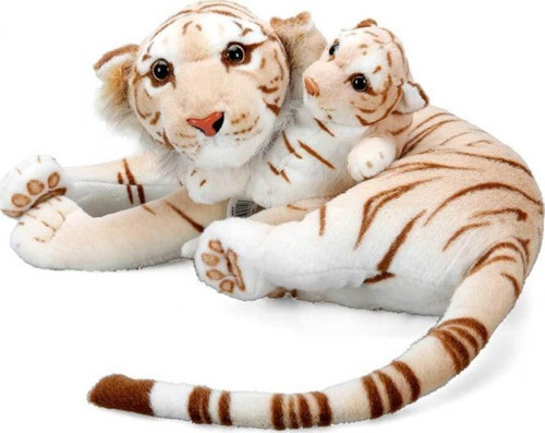 01408 Kaplan Ve Yavrusu Peluş 60 Cm.