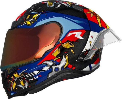 X.R3R IZO Karbon Full Face Motosiklet Kaskı