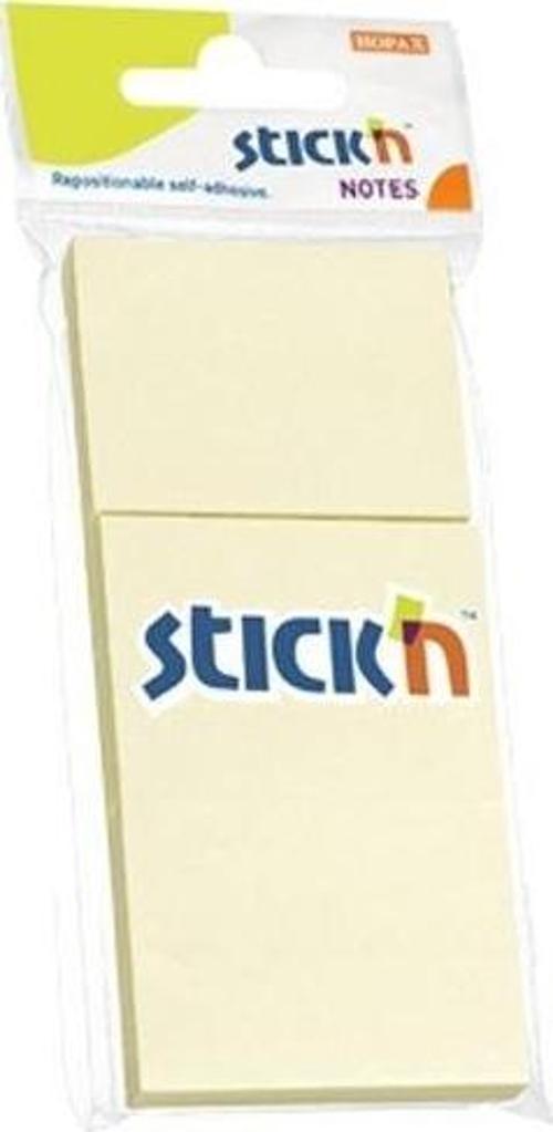 Not Kağıdı Stickn 38x51 Pastel Sarı 3Lü 100 Yaprak