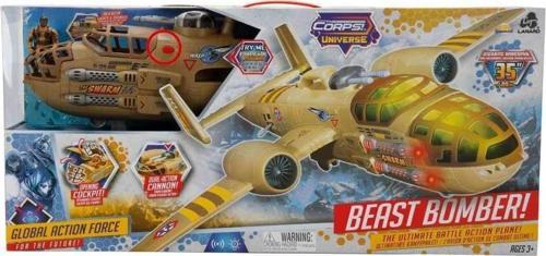 33938 The Corps Universe Beast Bomber Sesli Ve Işıklı Askeri Uçak