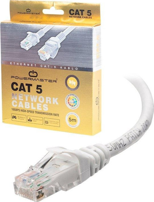Kablo.Cat5 5 Metre Gri Kutulu