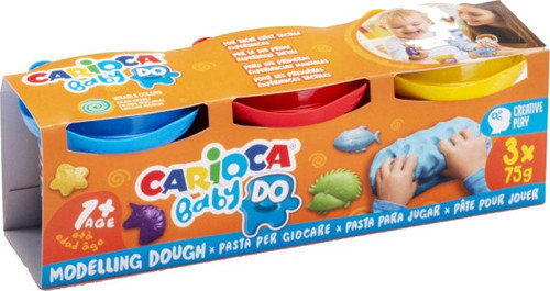 Carioca Bebek Oyun Hamuru 3 Renk 75 Gr 1+ Yaş