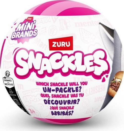 5Ua00000 Snackles Aburcubur Surpriz Peluş 12 Cm