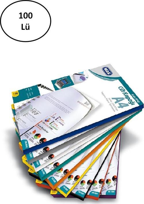 Cilt Kapağı Pp A4 Sarı 100'Lü