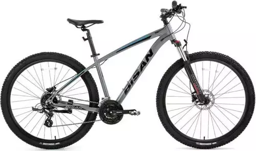 Mtx 7300 27,5 Jant 24 Vites Dağ Bisikleti 43 cm Metalik Gri - Mavi